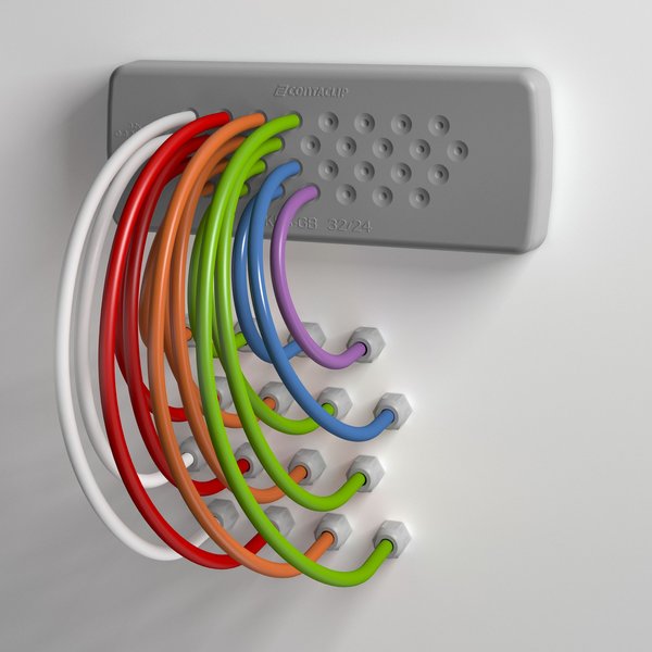 Система вводу кабелів Conta-Clip KES – багато кабелів на маленькому просторі
