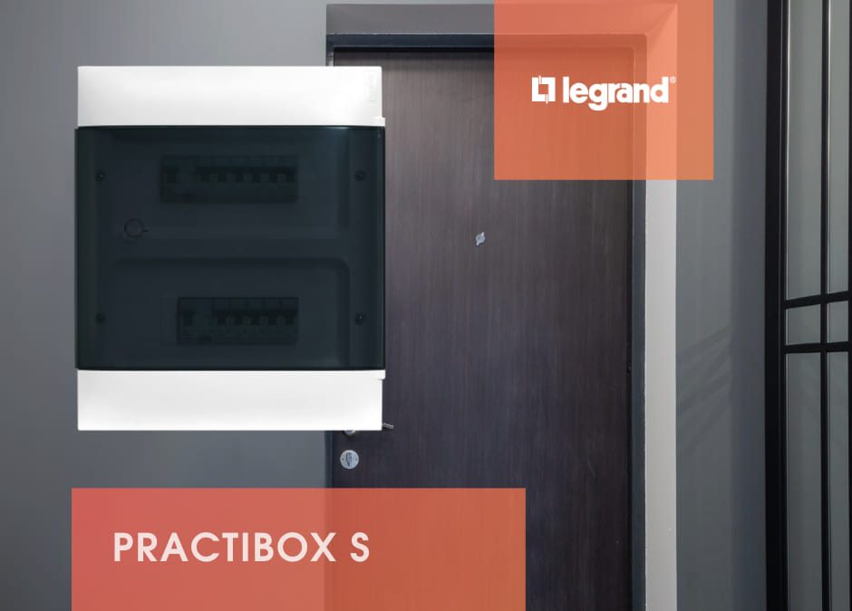 Legrand – Пластикові розподільчі щитки серії PRACTIBOX S