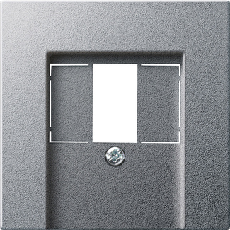 Накладка для TAE+USB System 55, алюміній