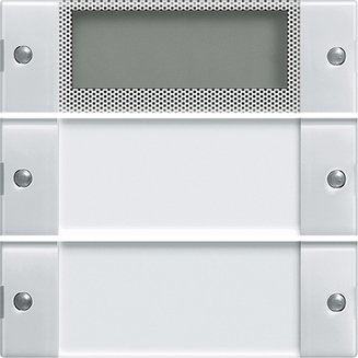 214203 Комплект клавіш 2-кл Plus System 55, білий глянцевий - Зображення 1