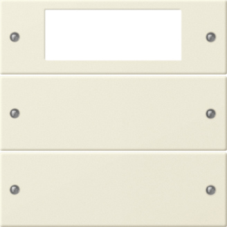 Комплект клавіш 2-кл Plus System 55, кремовий глянцевий