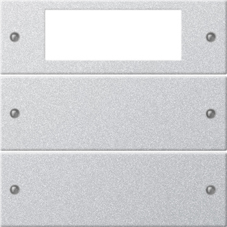 Комплект клавіш 2-кл Plus System 55, алюміній