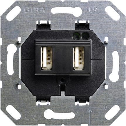 Джерело електроживлення USB тип A/А, чорний