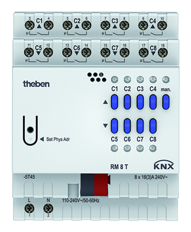 4940200_RM_8_T_KNX 4940200 RM 8 T KNX - Зображення 1