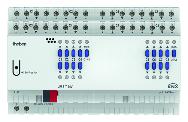 4940265_JM-8-T-24V-KNX 4940265 JM 8 T 24V KNX - Зображення 1