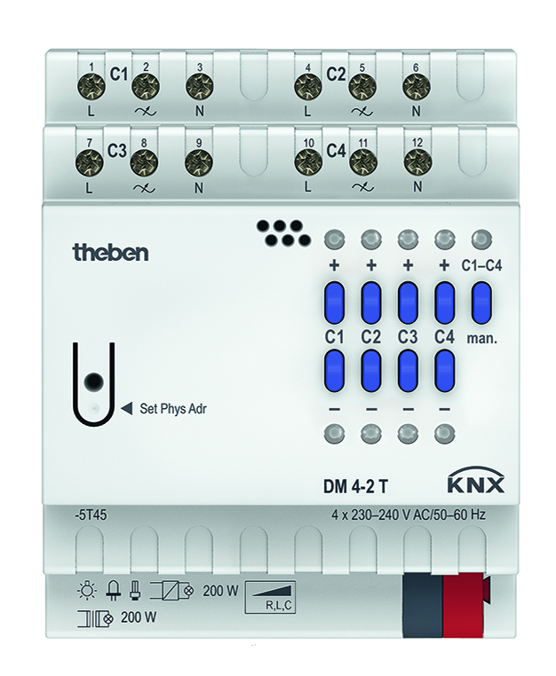 4940280_DM_4_2_T_KNX 4940280 DM 4-2 T KNX - Зображення 1