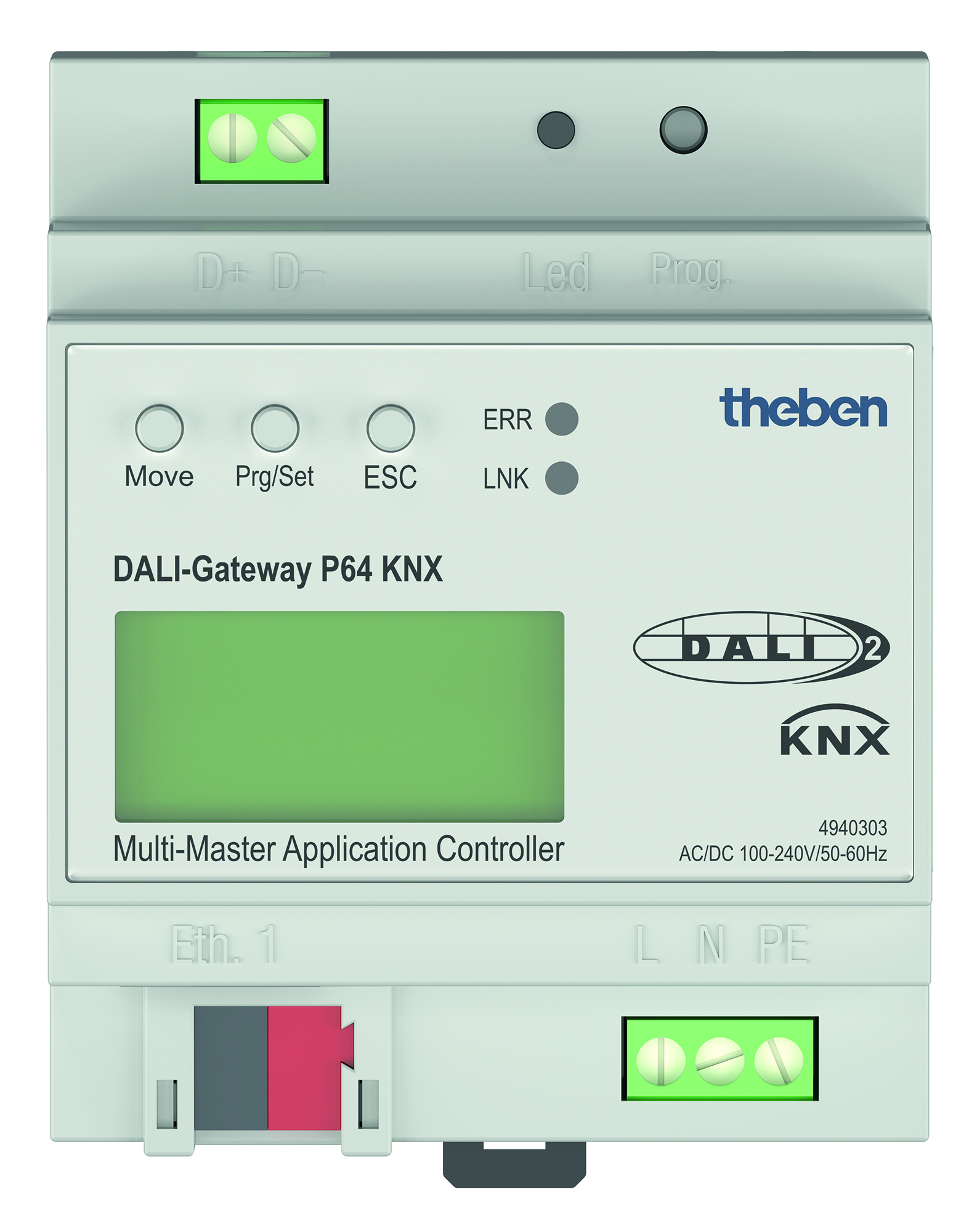 4940303 4940303 DALI Gateway P64 KNX - Зображення 1
