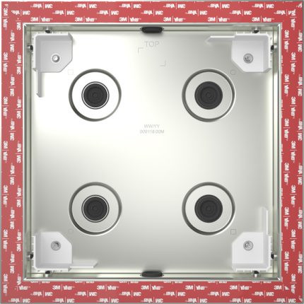 Корпус 4-м (2+2) для плаского монтажу System106