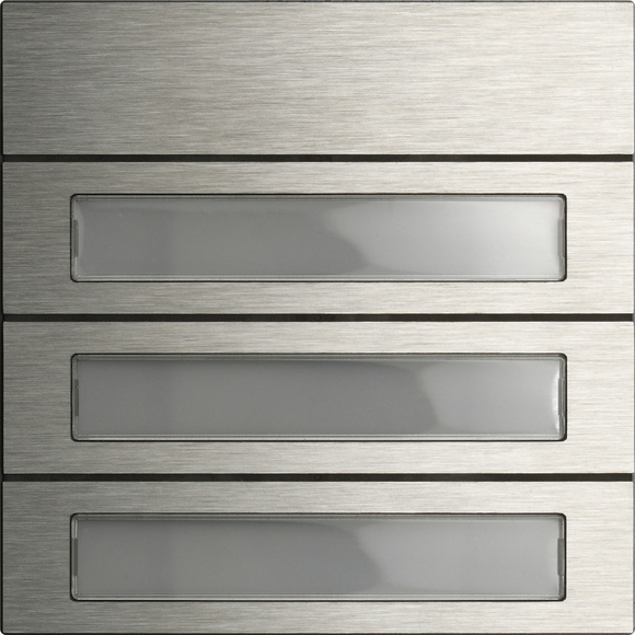 5533914 Кнопковий модуль виклику 3-м System 106, сталь V4A - Зображення 1