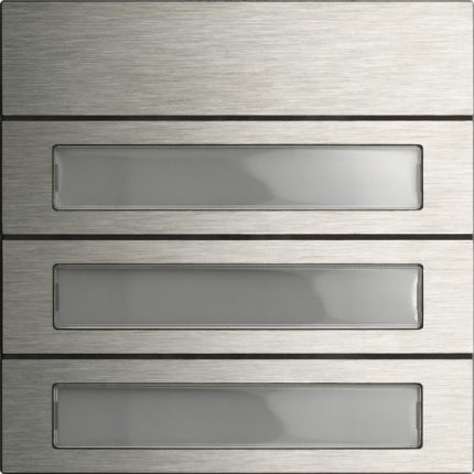 Кнопковий модуль виклику 3-м System 106, сталь