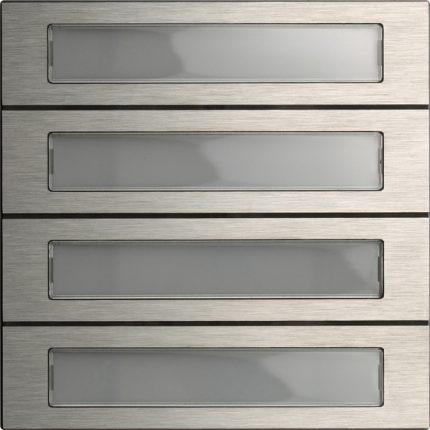 Кнопковий модуль виклику 4-м System 106, сталь