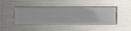 Кнопка виклику з полем для напису System 106, сталь V4A