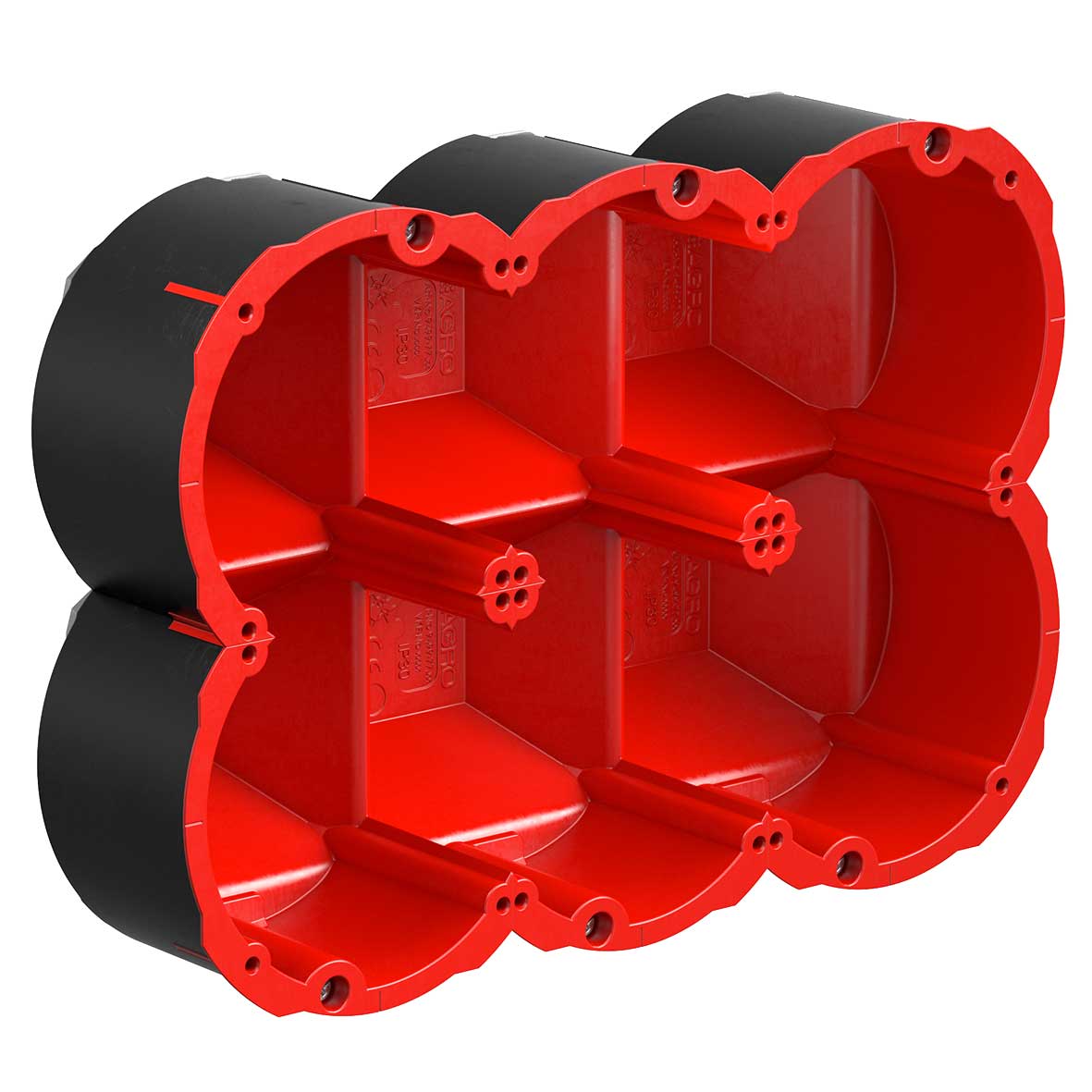 9499-77.06 9499-77.06 Quickbox Maxi HWD 90 3x2 Ø 83 mm - Зображення 1