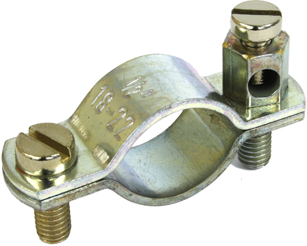 1013 1013 Earthing strap clamp for pipe diameter 18 -22mm (1/2
