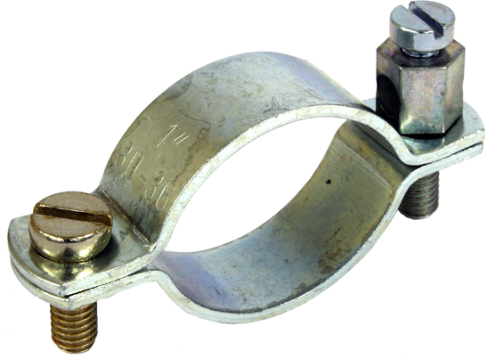 1015 1015 Earthing strap clamp for pipe diameter 1