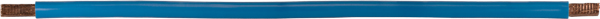 2883UB 2883U-B Cable connection 6sqmm 260mm blue ultrasonically welded ends - Зображення 1