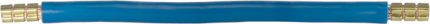 2885B  Cable connection 10sqmm 125mm blue sleeves