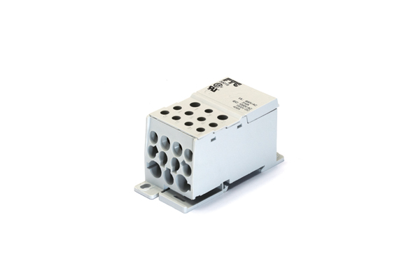 38019 38019 Distribution block 1 pole grey 500A 12 connections - Зображення 1