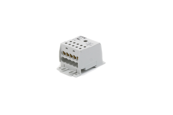 38074 38074 Distribution block 1 pole grey 300A 11 connections - Зображення 1