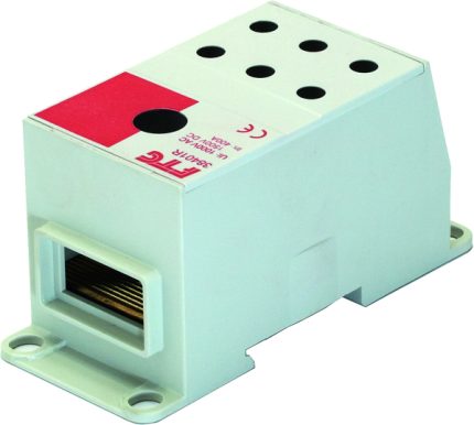38401R  Distribution block 1 pole red 600A 16 connections