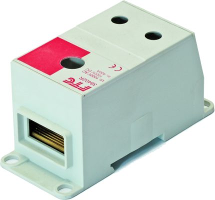 38402R Distribution block 1 pole red 600A 12 connections