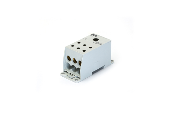 38403 38403 Distribution block 1 pole grey 500A 7 connections - Зображення 1