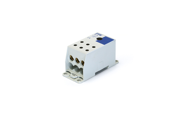 38403N 38403N Distribution block 1 pole blue 500A 7 connections - Зображення 1