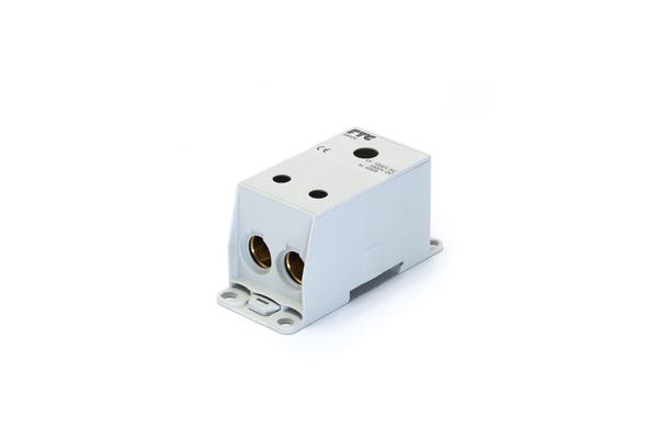 38404 38404 Distribution block 1 pole grey 500 A 3 connections - Зображення 1