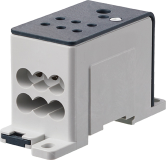 38680  Distribution block 1 pole 25sqmm max. 170A 6 outgoings