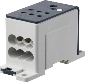 38682  Distribution block 1 pole 50sqmm max. 230A 6 outgoings