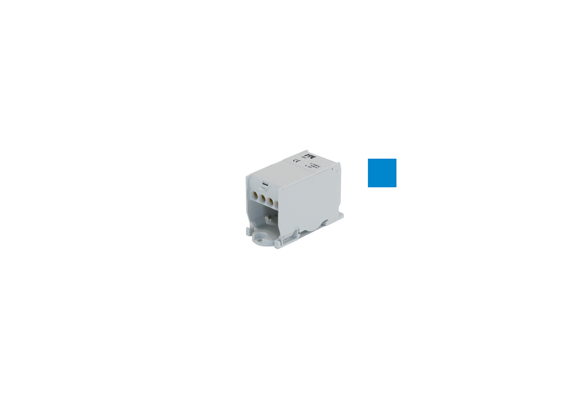 38812N 38812N Distribution block 1 pole blue 175A 13 connections - Зображення 1