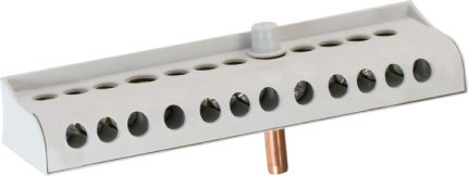 38906 Terminal isolated grey 12 ingoings
