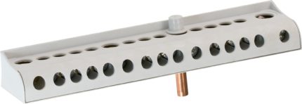38907  Terminal isolated grey 15 ingoings
