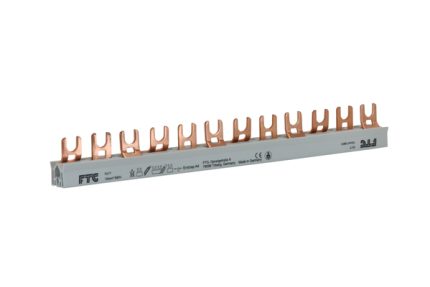 701T Busbar, 3 pole, fork, 10sqmm