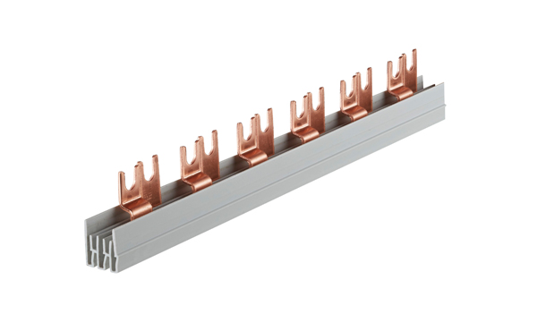 704-16 704-16 Busbar, 2 pole, fork, 16sqmm - Зображення 1