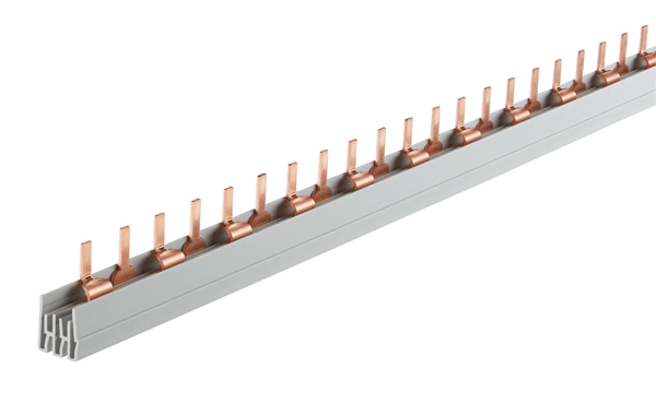 714S-16 714S-16 Busbar, 2 pole, pin, 16sqmm - Зображення 1