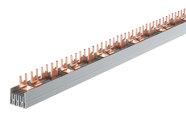 716T-16 716T-16 Busbar, 4 pole, fork, 16sqmm - Зображення 1
