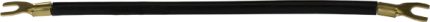 883 Cable connection 6sqmm 260mm black fork lug M6