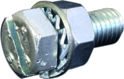908  Contact screw steel, zinc-plated