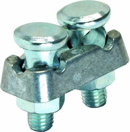 942 Connection terminal for earthing electrodes for 2 round conductors
