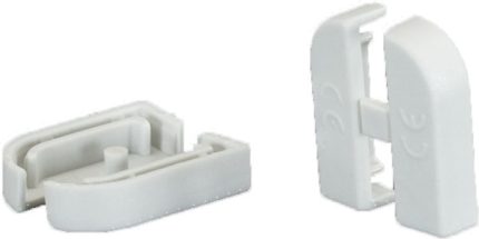 A69 End caps for 1 pole Busbar up to 25sqmm grey