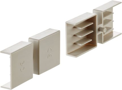 A71 end cover 4 pole grey