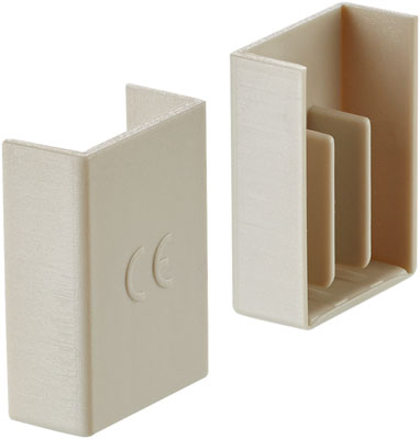 A72 end cover 2- and 3 pole grey