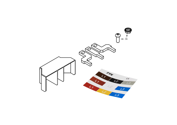 ACCI250-35-60 ACCI250-35-60 Pan Assembly, 3 poles spreader kit 250A pin - Зображення 1