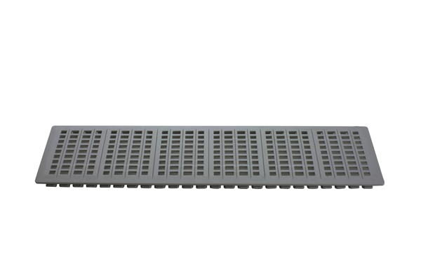 BAG220DG BAG220DG Blind cover dark grey perforated 220mm - Зображення 1
