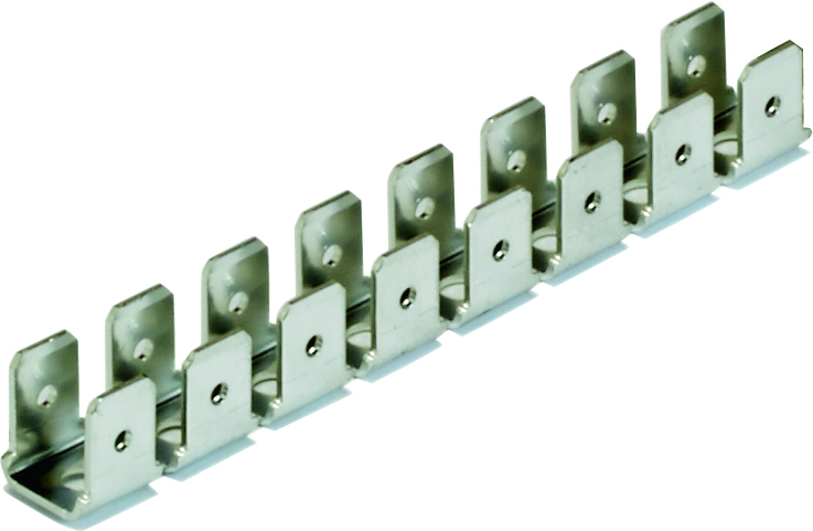 EST008 EST008 Tinned earthing terminal for tab receptacle with 8 contacts - Зображення 1