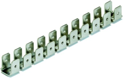 EST010 Tinned earthing terminal for tab receptacle with 10 contacts