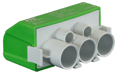 KA503PE LPDB 5 screw terminal connections green / grey