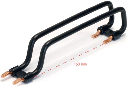 RV2150  Row cable connector 2 pole 150mm black 10sqmm