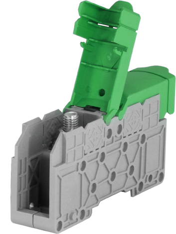 STI025PE Stud terminal 25sqmm green / M6 / 101A / 6Nm
